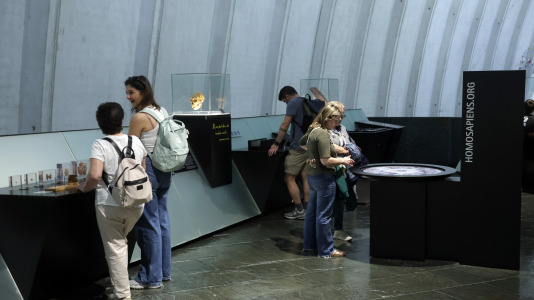 Los museos científicos de la ciudad han realizado una jornada de puertas abiertas para celebrar su día. El museo de Bellas Artes se ha unido, con obradoiros y visitas guiadas