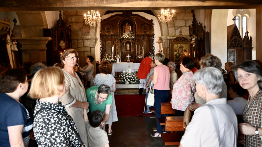 Fiestas de la Virgen de los Desamparados de Souto en Paderne