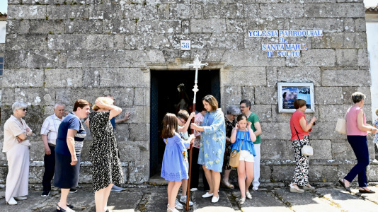 Fiestas de la Virgen de los Desamparados de Souto en Paderne