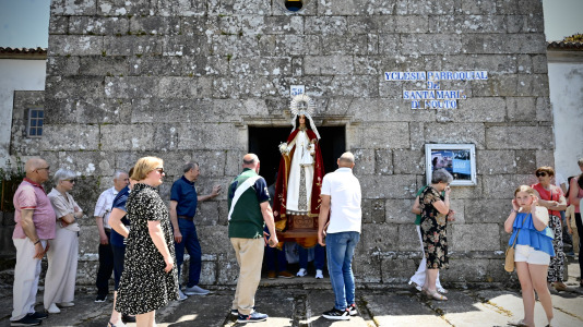 Fiestas de la Virgen de los Desamparados de Souto en Paderne