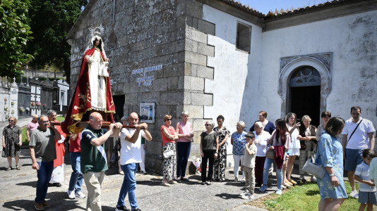 Fiestas de la Virgen de los Desamparados de Souto en Paderne
