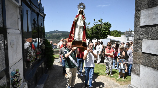 Fiestas de la Virgen de los Desamparados de Souto en Paderne