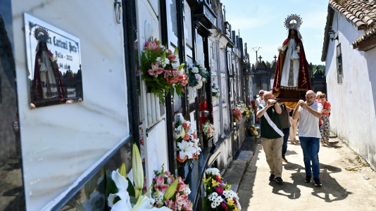 Fiestas de la Virgen de los Desamparados de Souto en Paderne
