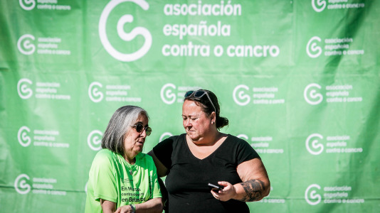 Cientos de personas recorrieron las calles del casco urbano para unirse a la 'marea verde'