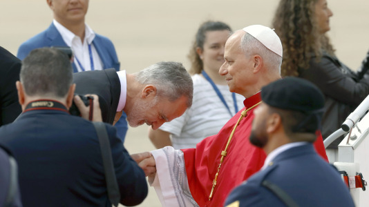 Visita del papa León XIV a España