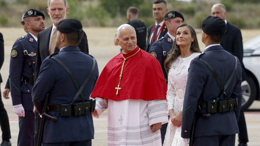 Visita del papa León XIV a España