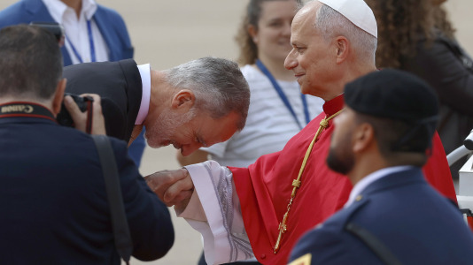 Visita del papa León XIV a España