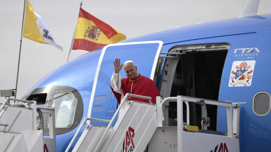 Visita del papa León XIV a España