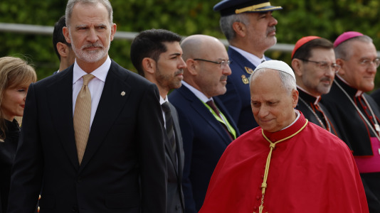 Visita del papa León XIV a España