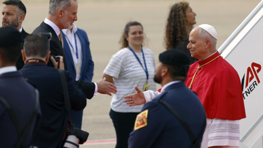 Visita del papa León XIV a España