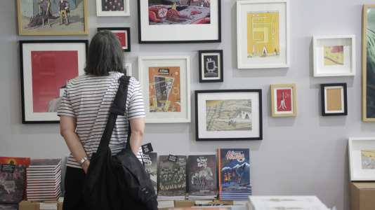 Medio centenar de talleres de artistas herculinos abren sus puertas en la jornada de Estudios Abertos, que en esta ocasión se realiza durante dos días