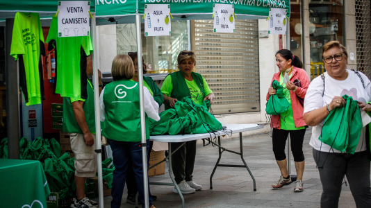 Marcha contra el cáncer en Arteixo