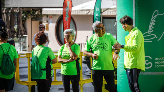 Marcha contra el cáncer en Arteixo