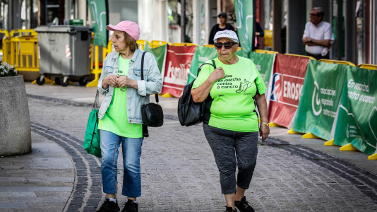 Marcha contra el cáncer en Arteixo