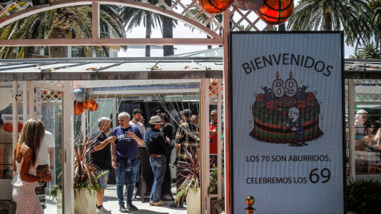 quintana. cumpleaños de Adolfo López en el copacabana