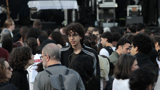Quintana. Festival aquÃ­ tamÃ©n se fala, en la plaza de la Tolerancia