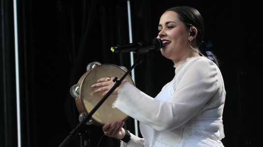 Quintana. Festival aquÃ­ tamÃ©n se fala, en la plaza de la Tolerancia