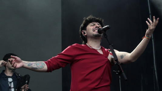Quintana. Festival aquÃ­ tamÃ©n se fala, en la plaza de la Tolerancia