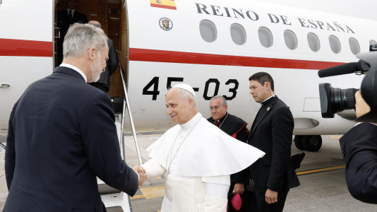 Visita del papa León a España (12.06)