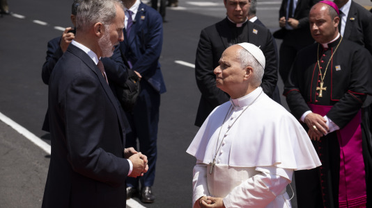 Visita del papa León a España (12.06)