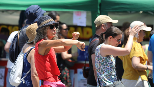 Música y gastronomía se unieron para celebrar el verano vecinal