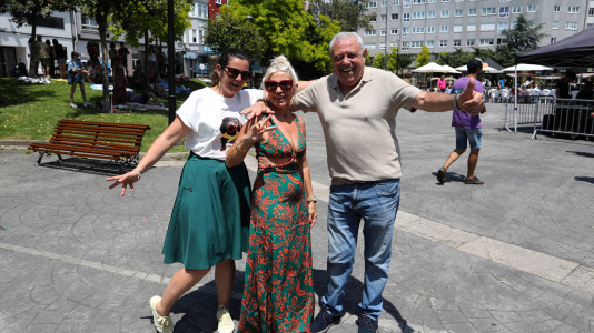Música y gastronomía se unieron para celebrar el verano vecinal