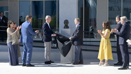 Acto inaugural de la sede corporativa de Estrella Galicia
