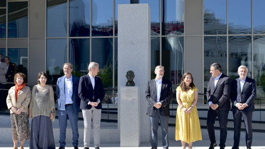 Acto inaugural de la sede corporativa de Estrella Galicia
