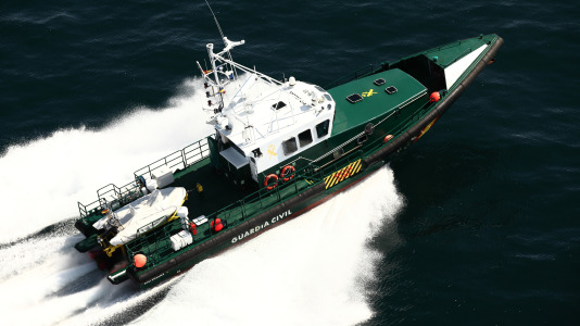 Embarcación de la Guardia Civil