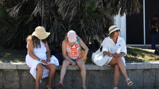 Los coruñeses sufrieron durante todo este fin de semana temperaturas superiores a los 30 grados