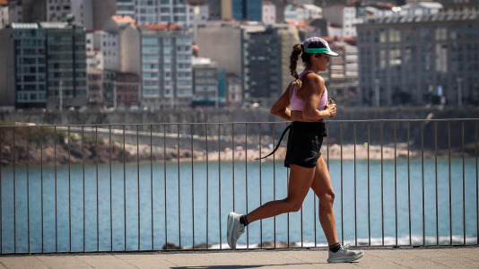 Los coruñeses sufrieron durante todo este fin de semana temperaturas superiores a los 30 grados