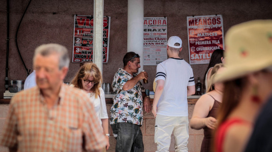 Vilacoba (Abegondo) celebró una jornada de celebración con música y comida