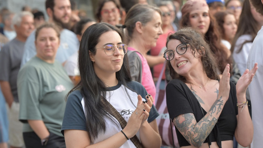 Sasha Moon, Kim Miller, Alba Reche y Terrae DJ’S despidieron este miércoles los conciertos de la plaza de Pontevedra. A partir del jueves se desplaza a los jardines de Méndez Núñez