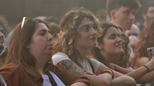 Sasha Moon, Kim Miller, Alba Reche y Terrae DJ’S despidieron este miércoles los conciertos de la plaza de Pontevedra. A partir del jueves se desplaza a los jardines de Méndez Núñez