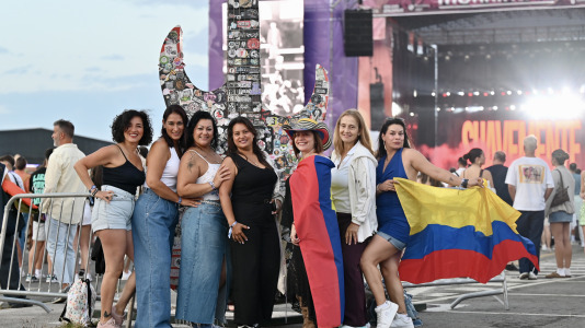 Esta nueva edición del Morriña Fest abrió su primer día con Lemot, teniendo como platos fuertes a Belén Aguilera, Juanes y Manuel Turizo