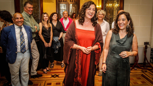 Lucía Veiga dio un pregón con acento coruñés y femenino