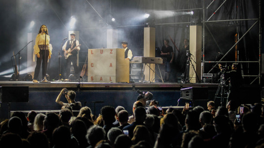 Luz Casal se creció en A Coruña con un concierto accidentado