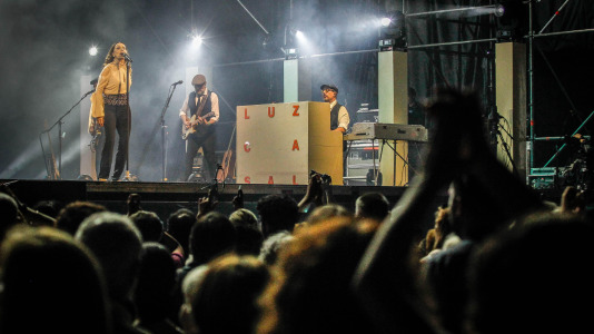 Luz Casal se creció en A Coruña con un concierto accidentado