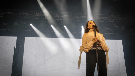 Luz Casal se creció en A Coruña con un concierto accidentado