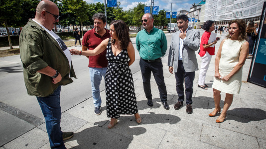 A Coruña acoge la exposición con imágenes de algunos de los fotoperiodistas más destacados de la ciudad y la comunidad, entre ellos, los de El Ideal Gallego Javier Alborés, Patricia G. Fraga, Quintana, Carlota Blanco y Germán Barreiros