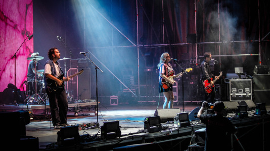 El grupo Sprints conquista al público coruñes en una noche llena de conciertos