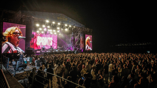 El grupo Sprints conquista al público coruñes en una noche llena de conciertos