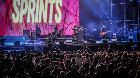 El grupo Sprints conquista al público coruñes en una noche llena de conciertos