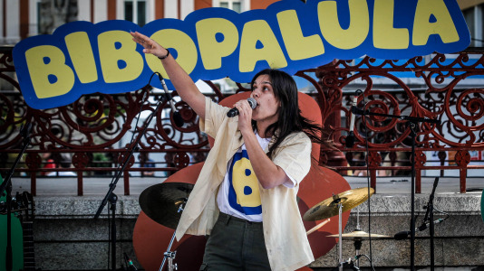 Bibopalula protagonizó uno de los conciertos paralelos al Festival Noroeste Estrella Galicia dentro de la programación dedicada a los más pequeños