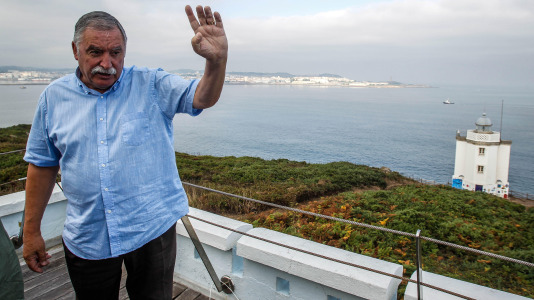 Dispositivo de seguridad en el faro de Mera