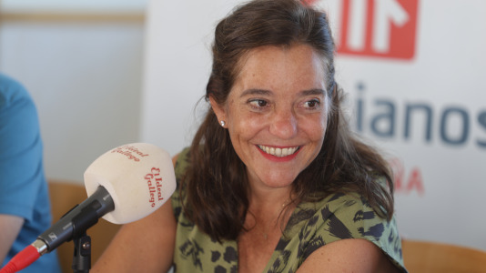 Inés Rey en el programa especial del Grupo El Ideal Gallego por el Eclipse 2026