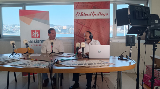 Emanuel Barberá  en el programa especial del Grupo El Ideal Gallego por el Eclipse 2026