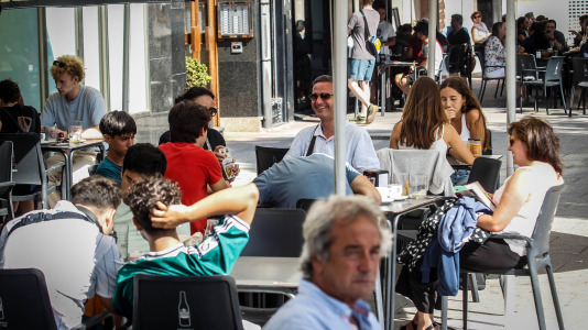 Desde temprano las personas se desplazaron a las zonas en las cuales se podría apreciar el eclipse