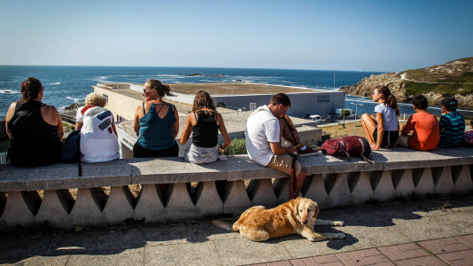 Desde temprano las personas se desplazaron a las zonas en las cuales se podría apreciar el eclipse