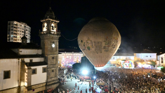 Las imágenes del lanzamiento del Globo de Betanzos